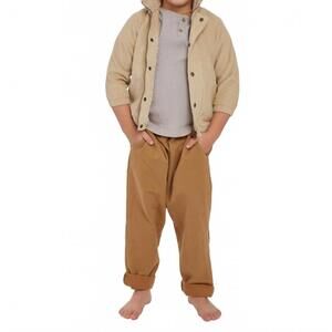 NEW THE SIMPLE FOLK corduroy coat in oatmeal